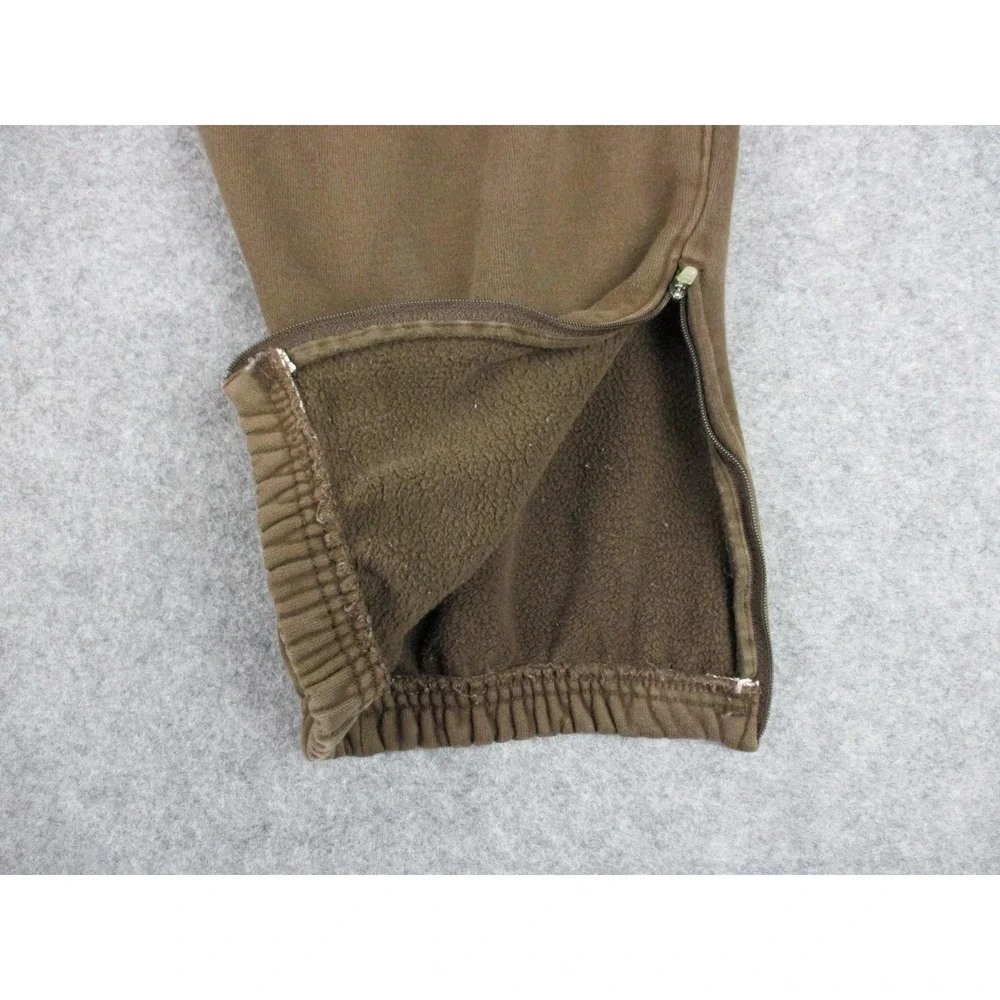 Jordan Pants Mens Large Brown 20 Anniversary Fleece Heavyweight Baggy Sweatpants